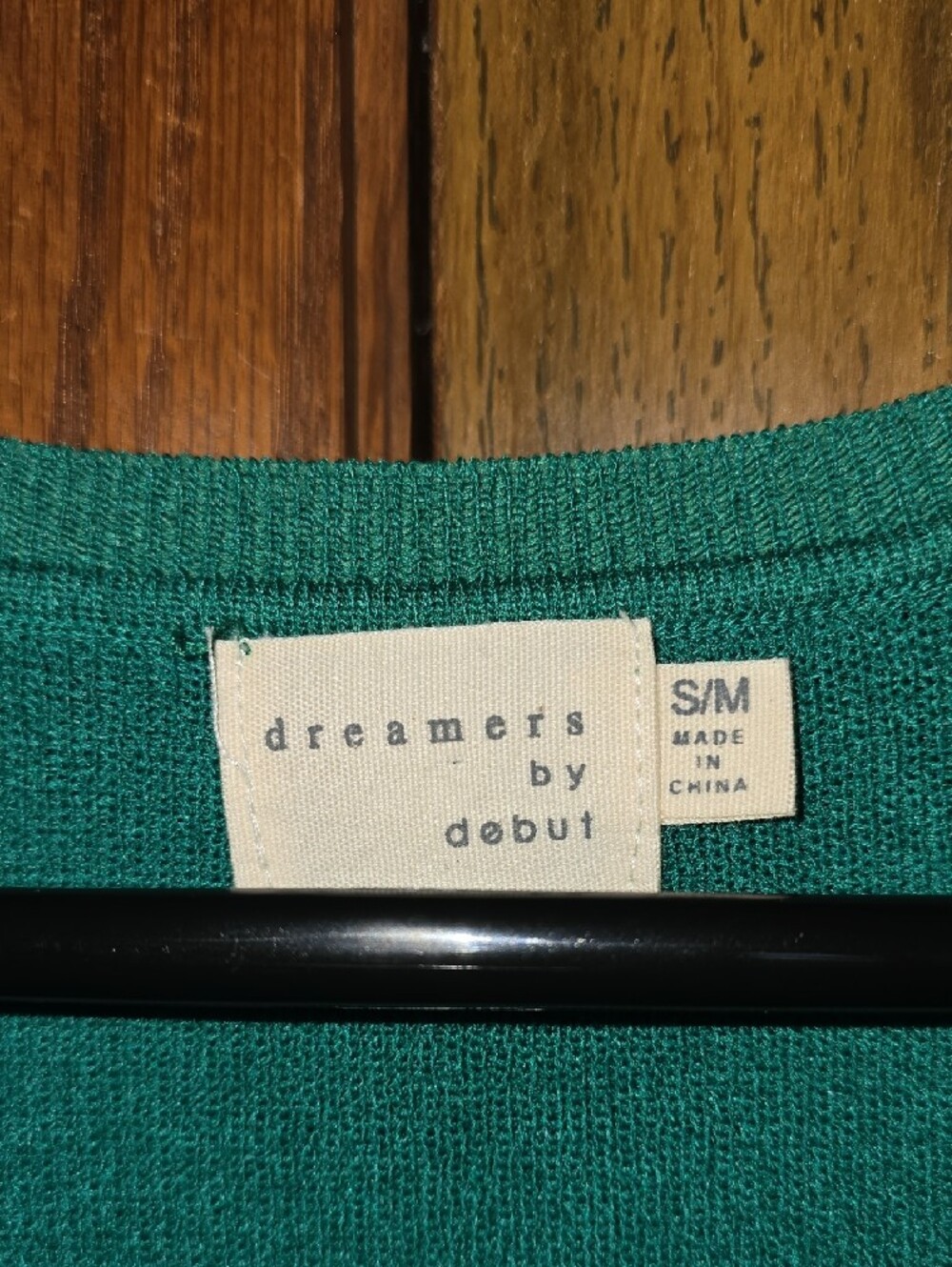 Green Ribbed Knit Tank Top - Picture 2 of 3